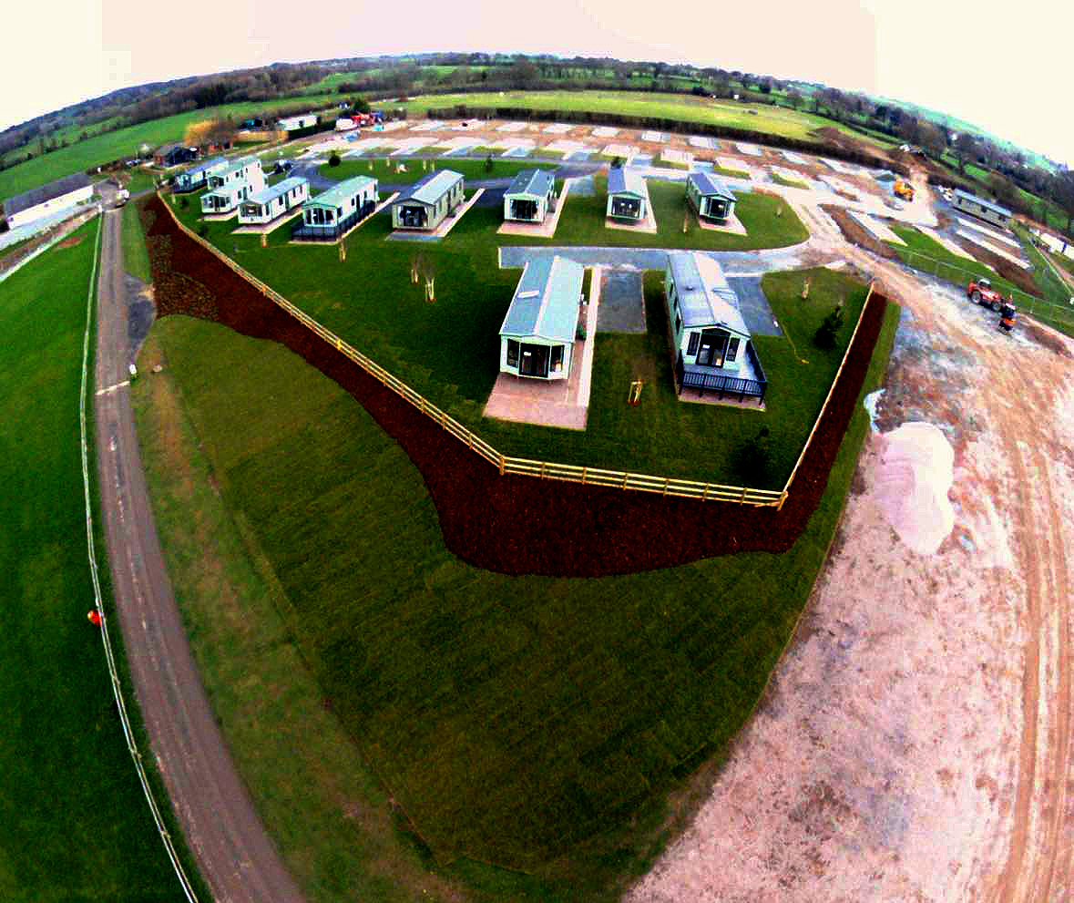 Holiday Park Construction - Spring Lea Fishery