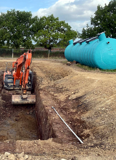 Civil Engineering and Groundworks at C.P.Isaac.